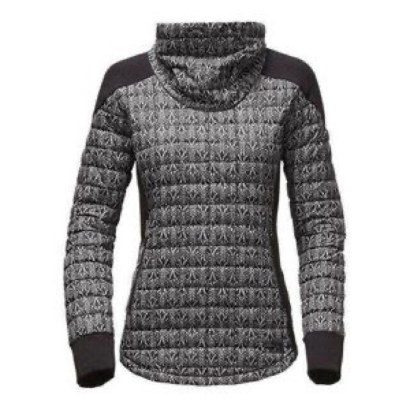 The North Face Jackets & Blazers - The North Face Thermoball Pullover Quilted Jacket Puffer High Collar Patterned